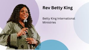 Rev Betty King, prayer for Christian Media at CBC Revive 2026