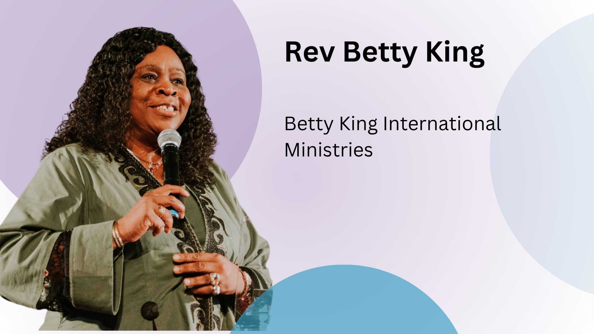 Rev Betty King, prayer for Christian Media at CBC Revive 2026